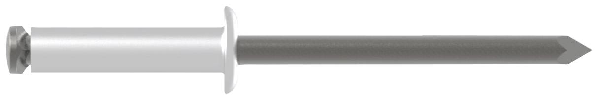 Gesipa 1455490 Spezial-Blindniete Stahl Aluminium 500St.