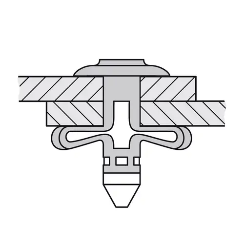 Gesipa 1455620 Blindniete Aluminium Aluminium 250St. Gesipa 1455620 Blindniete Aluminium Aluminium 250St.