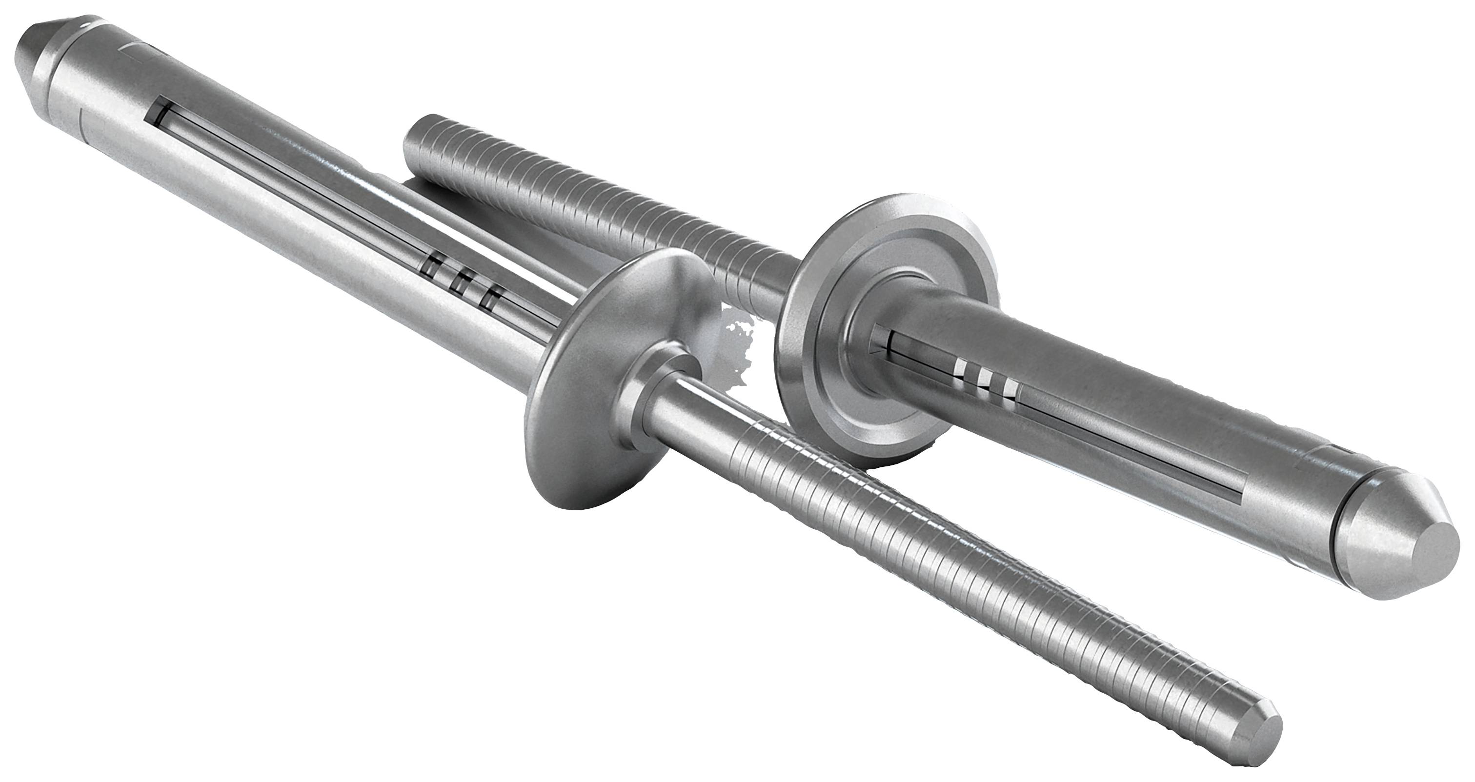 Gesipa 1455621 Blindniete Aluminium Aluminium 250St.