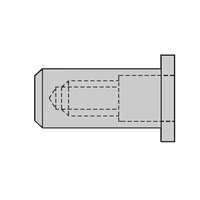 Gesipa 1464108 CAP-Blindnietmutter M4 500St. Gesipa 1464108 CAP-Blindnietmutter M4 500St.