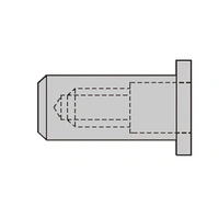 Gesipa 1464113 CAP-Blindnietmutter M8 100St. Gesipa 1464113 CAP-Blindnietmutter M8 100St.