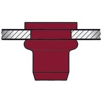 Gesipa 1464291 Blindnietmutter M8 100St. Gesipa 1464291 Blindnietmutter M8 100St.