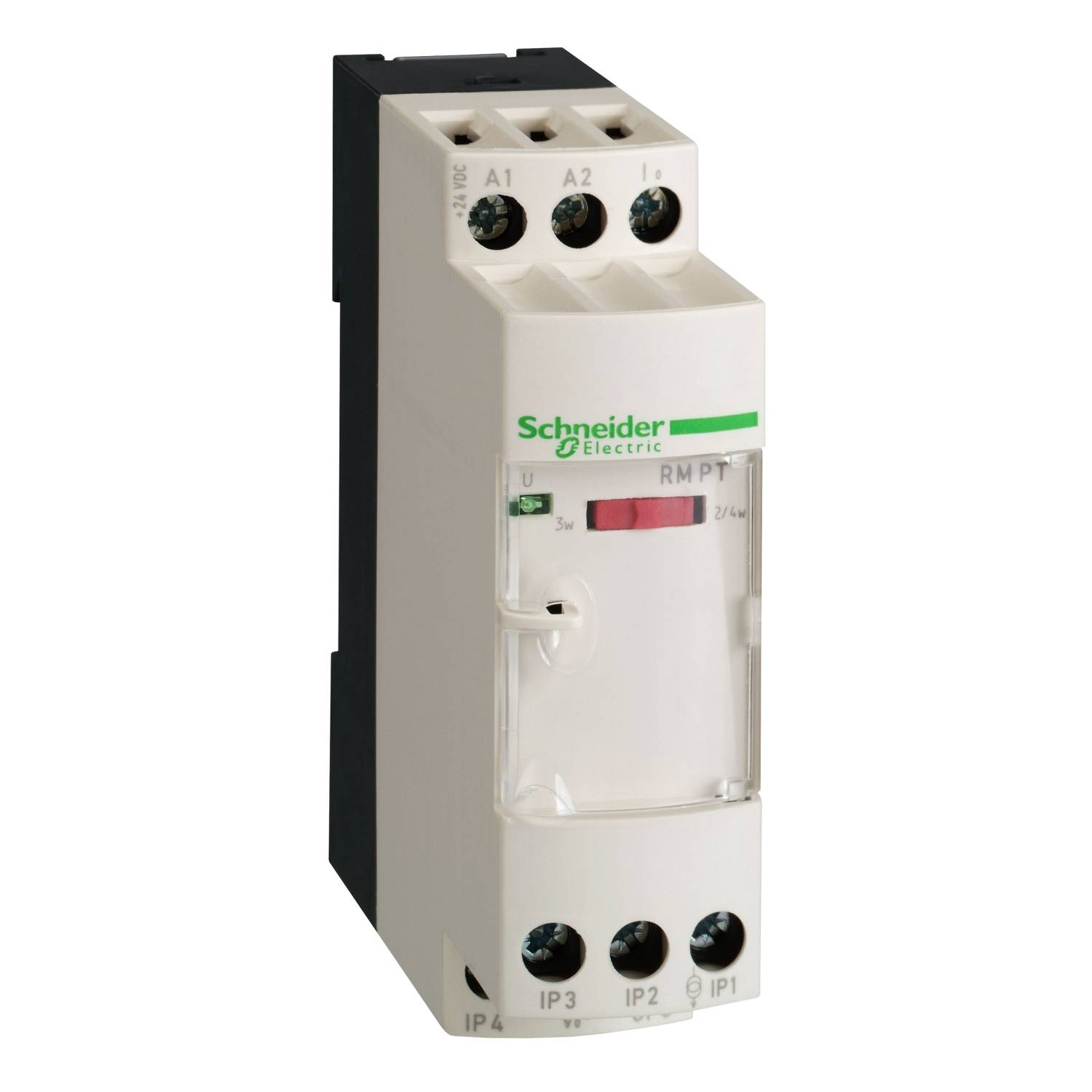 Schneider Electric Messumformer Pt100, 0-+100°C/32-212°F, 0-10 V/4-20 mA, Optimum RMPT33BD