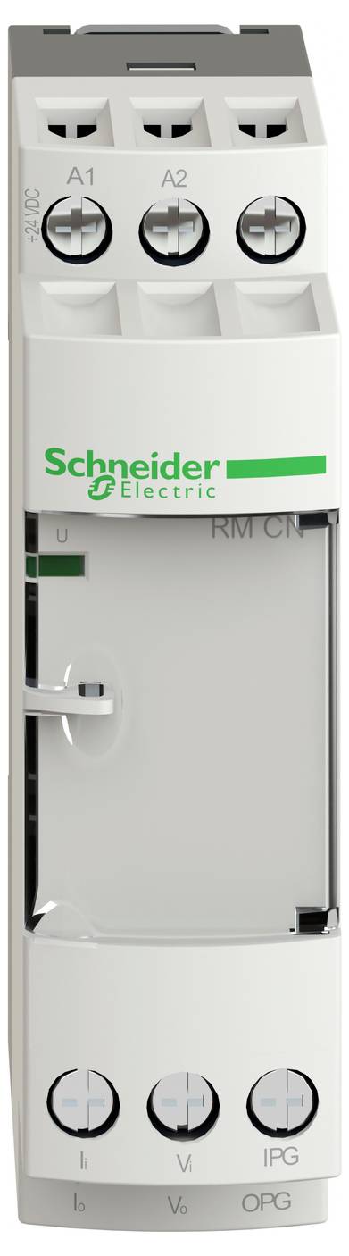 Schneider Electric modularer Leitungsschutzschalter mit drei Drehschaltern mit den Bezeichnungen A1, A2 und A3 auf der Vorderseite.