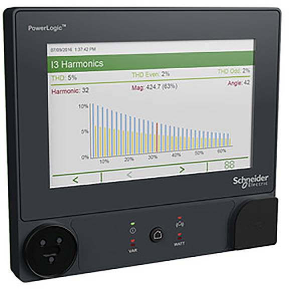 Schneider Electric RD192 Montageadapter für ION9000 + ext. Display 197 x 175 mm, zur Rücken-an-Rücken Montage von Messgerät und