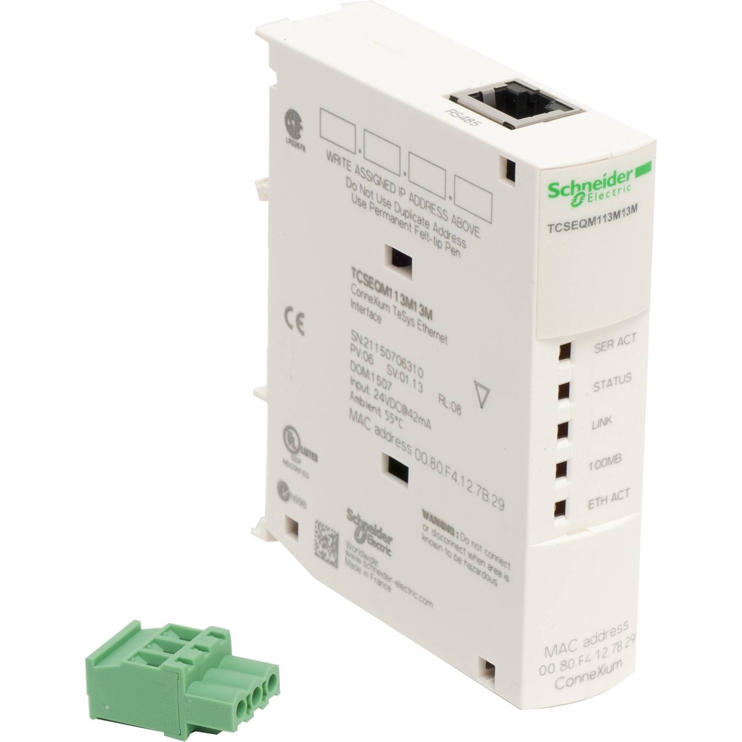 Schneider Electric TCSEQM113M13M Erweiterungsmodul