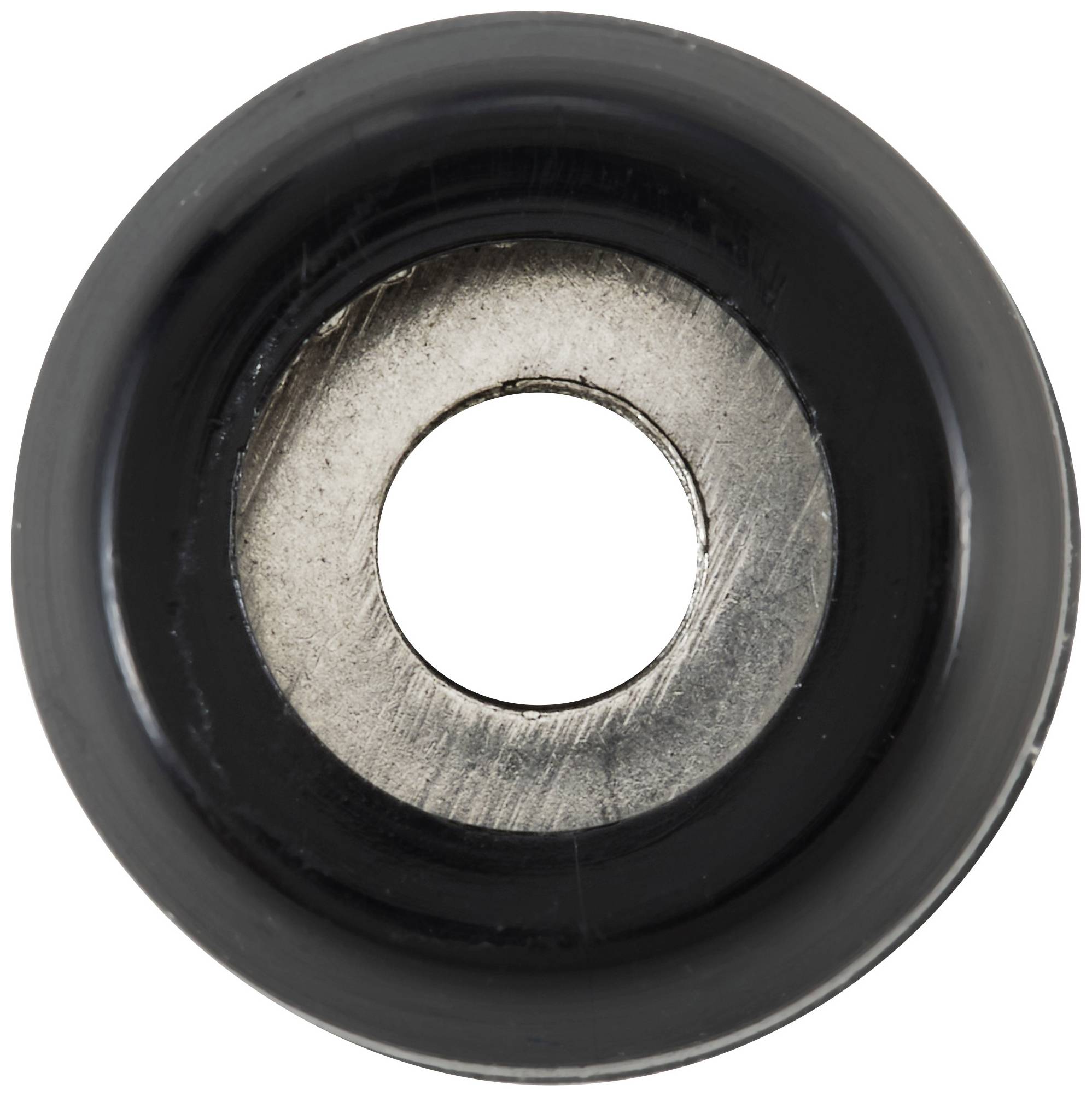 TRU COMPONENTS TC-11654304 Gerätefuß verschraubbar, rund Schwarz (B x H) 11mm x 6mm