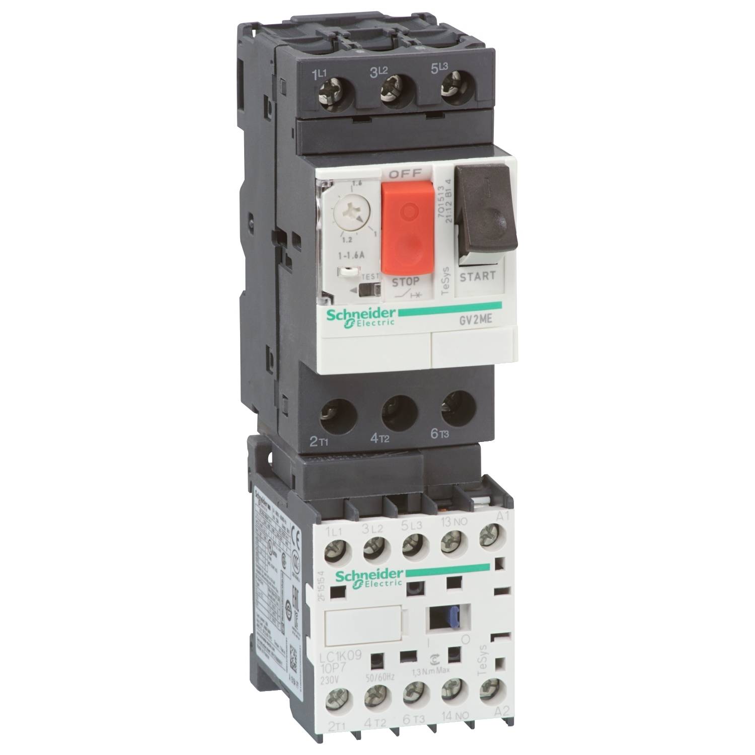 Schneider Electric GV2ME08K1P7 Direktstarter