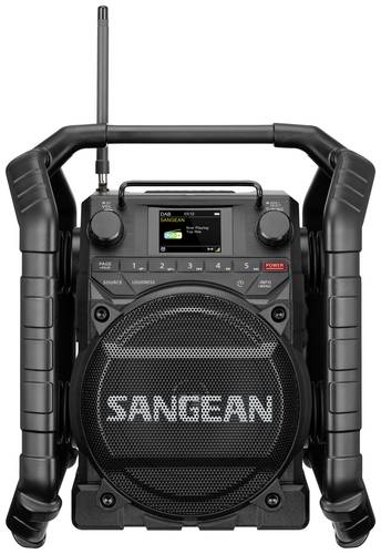 Sangean U-4X DAB+/FM-RDS/Bluetooth/AUX/TWS/USB Ultra Rugged Rad Baustellenradio DAB+, FM DAB+, Bluet