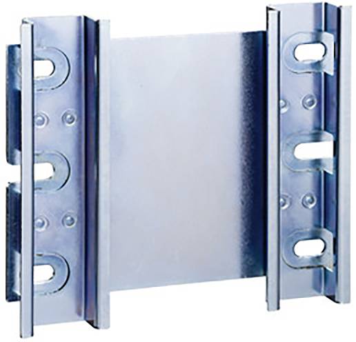 Metallverbinder mit symmetrischem Design, vier Bohrlöchern auf jeder Seite für Schraubmontage, verwendet für strukturelle Verbindungen.