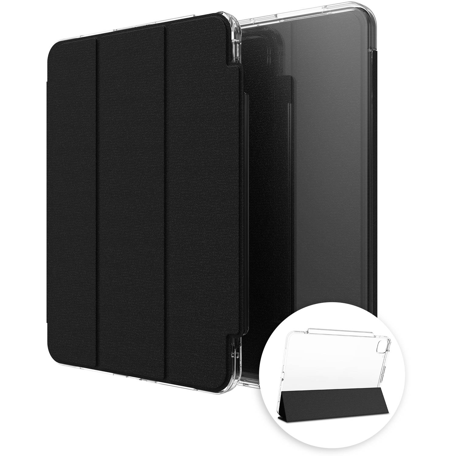 ZAGG Crystal Palace Folio Tablet-Cover Apple iPad Pro 11" (M4, 2024) 27,9 cm (11") Book Cover Trans