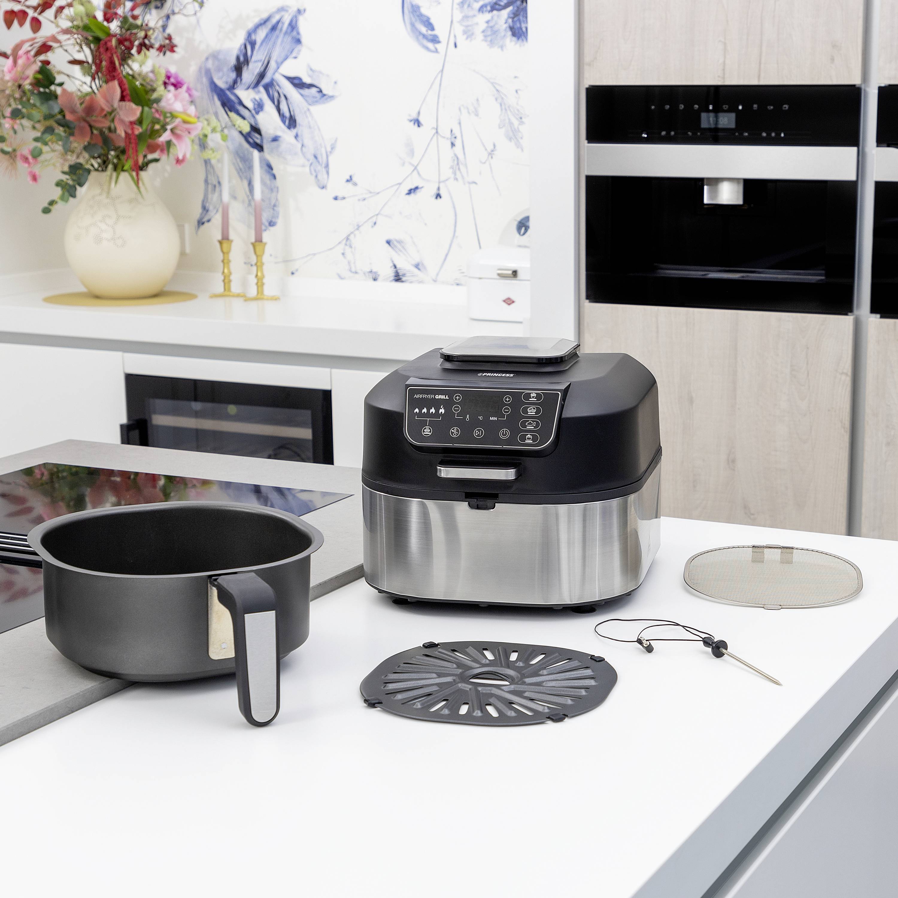 Princess 01.182092.01.001 Heißluft-Fritteuse 5.6l 1760W Temperaturvorwahl, Timerfunktion, Grillfunktion, Heißluft-Funktion
