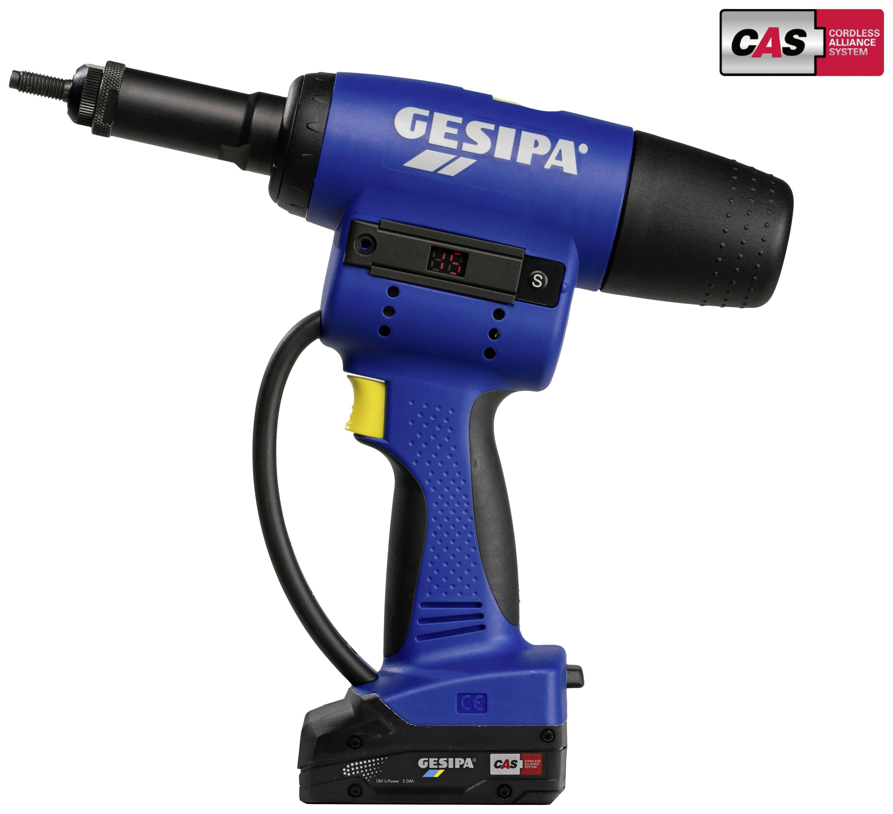 Gesipa 1679674 Akku-Blindnietmuttern-Setzgerät 1 St.