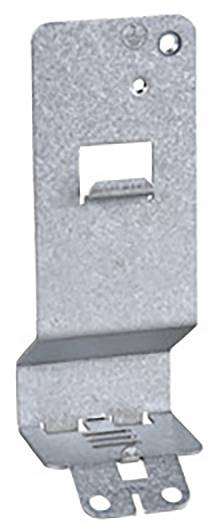 Metallschiene zur Befestigung in einer Konstruktion, mit mehreren Löchern und Klemmen zur Stabilisierung und Befestigung von Bauteilen.