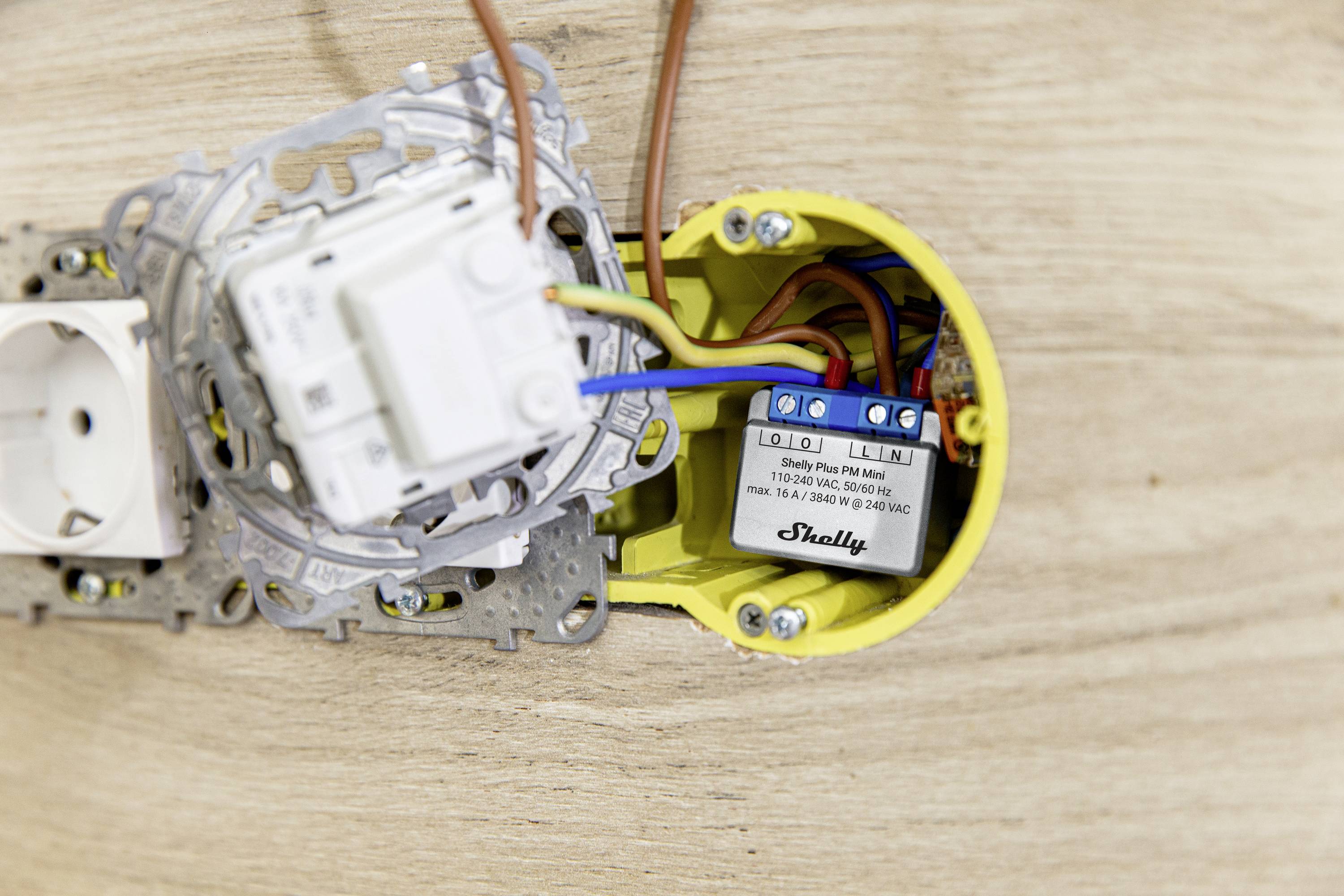 Shelly Plus PM Mini Messmodul Wi-Fi, Bluetooth