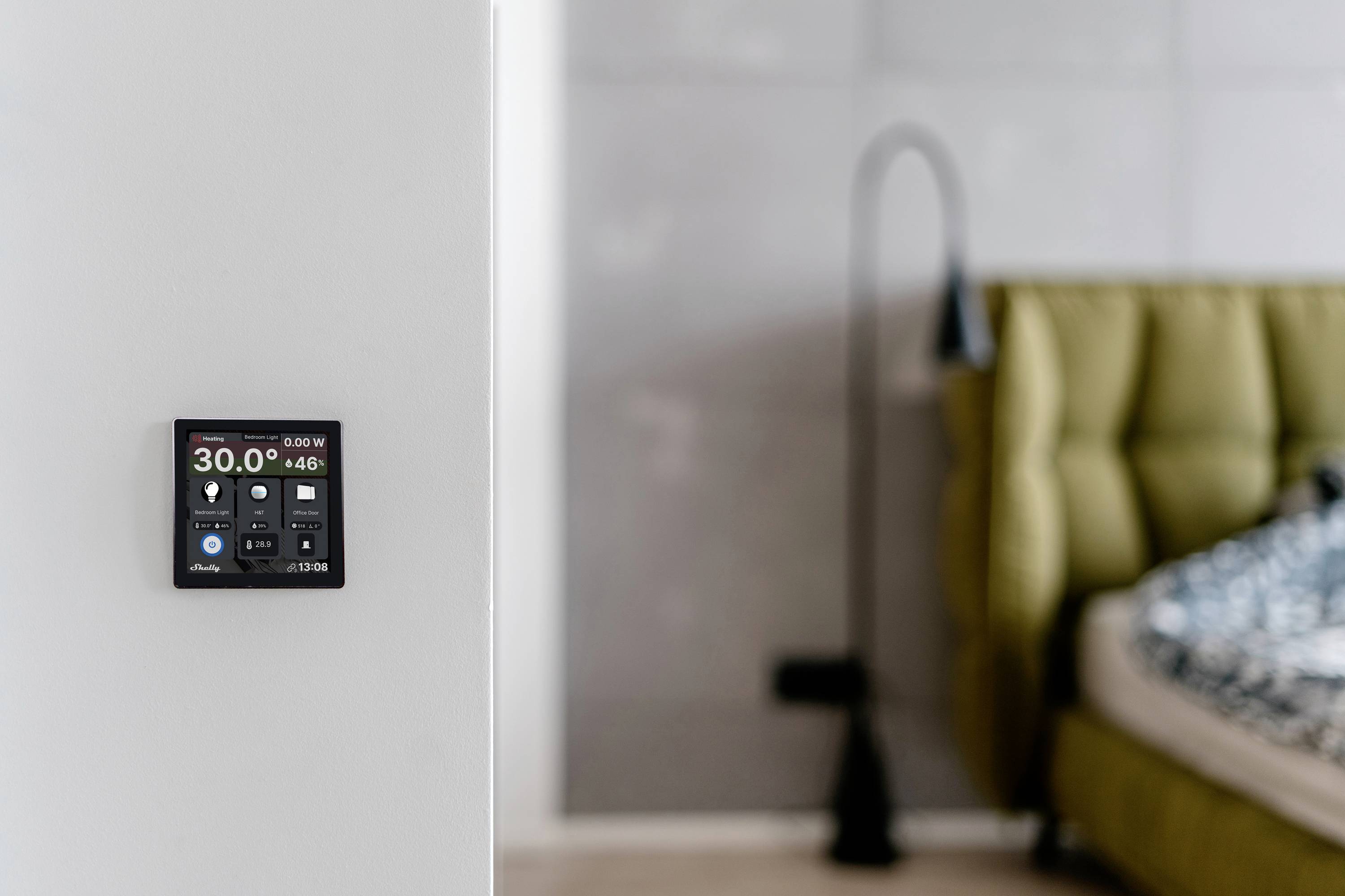 Shelly Wall Display Wand-Touchdisplay Wi-Fi