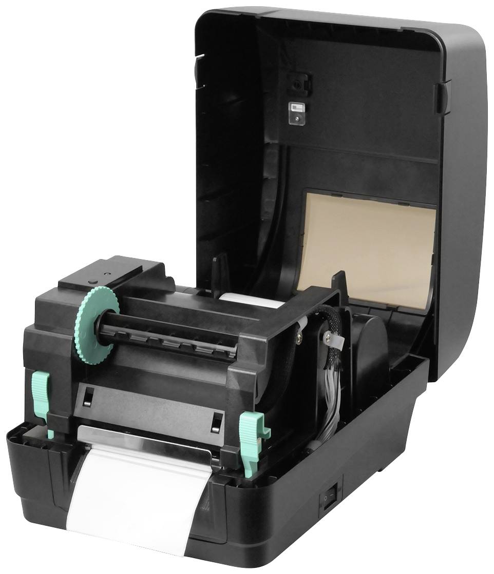 Digitus DA-81021 Etiketten-Drucker Direkt Wärme 300 x 300 dpi Etikettenbreite (max.): 104 mm LAN, RS-232, USB