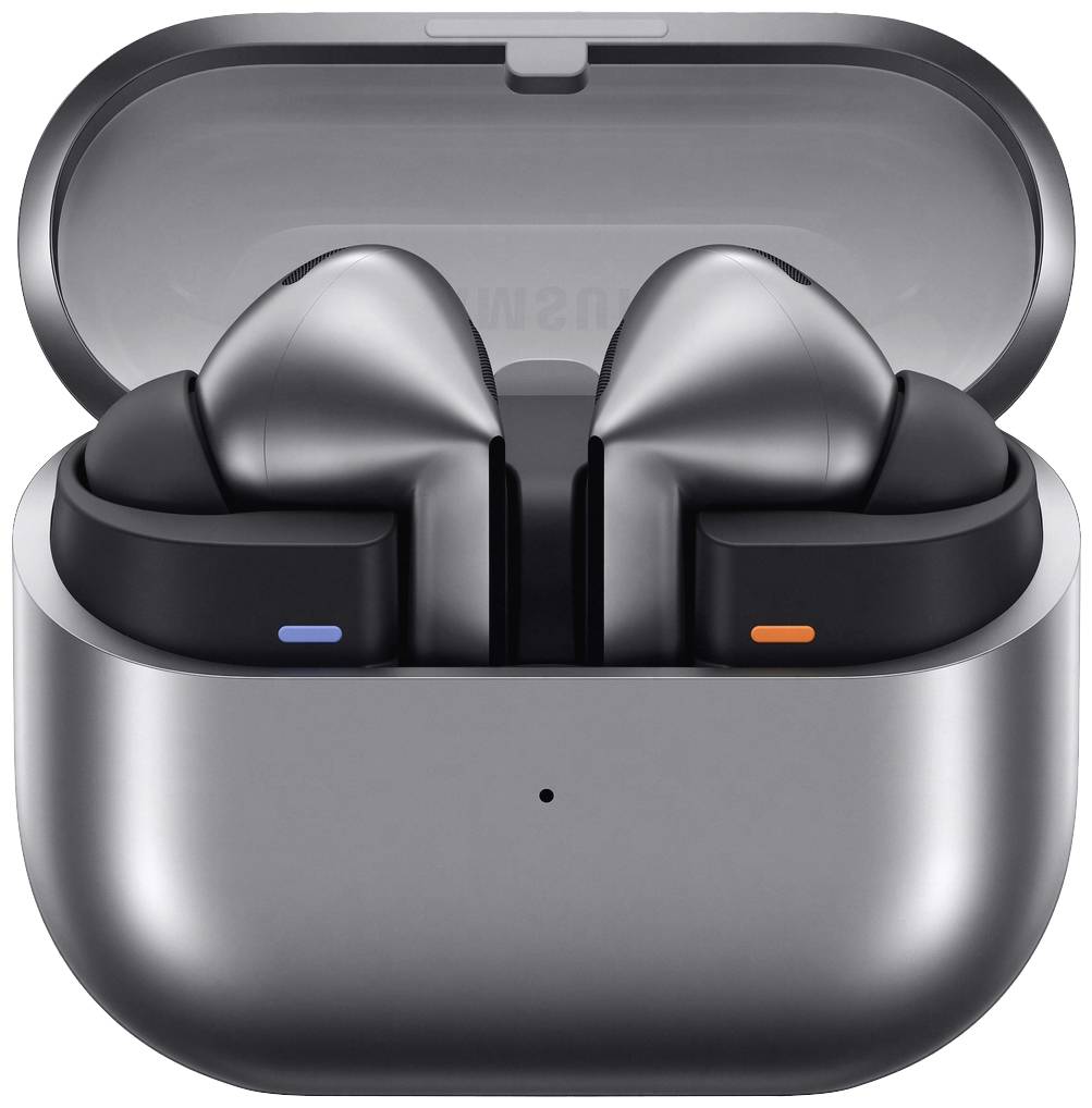 Samsung Buds3 Pro HiFi In Ear Kopfhörer Bluetooth® Stereo Grau Noise Cancelling Ladecase, Wasserabweisend