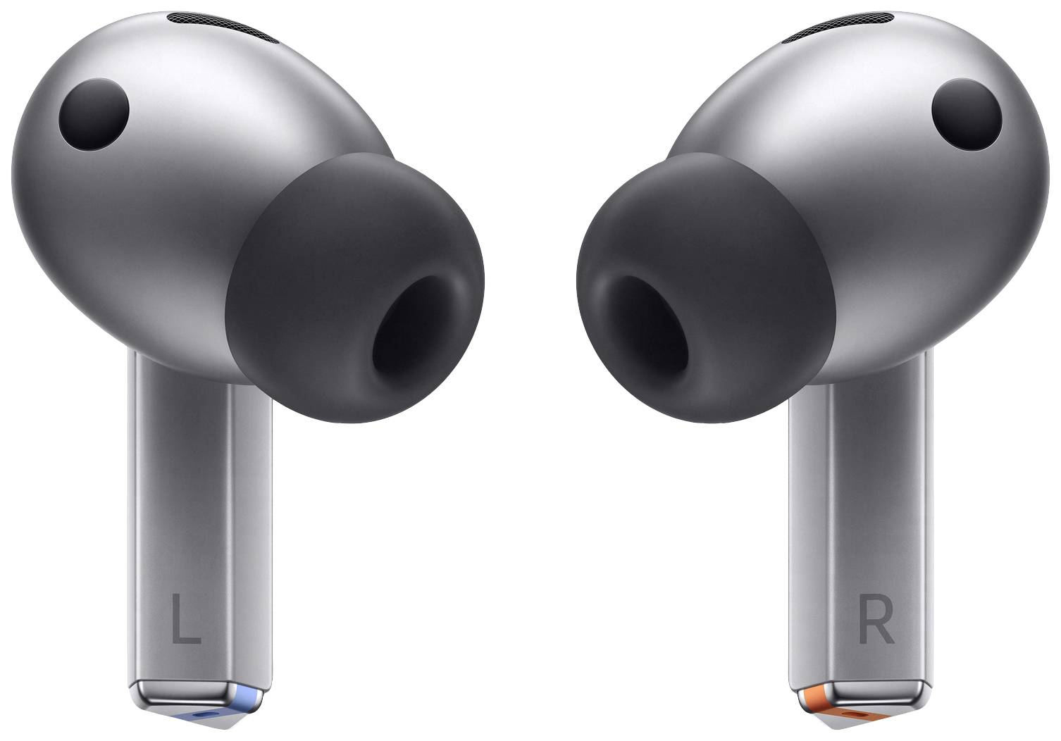 Samsung Buds3 Pro HiFi In Ear Kopfhörer Bluetooth® Stereo Grau Noise Cancelling Ladecase, Wasserabweisend