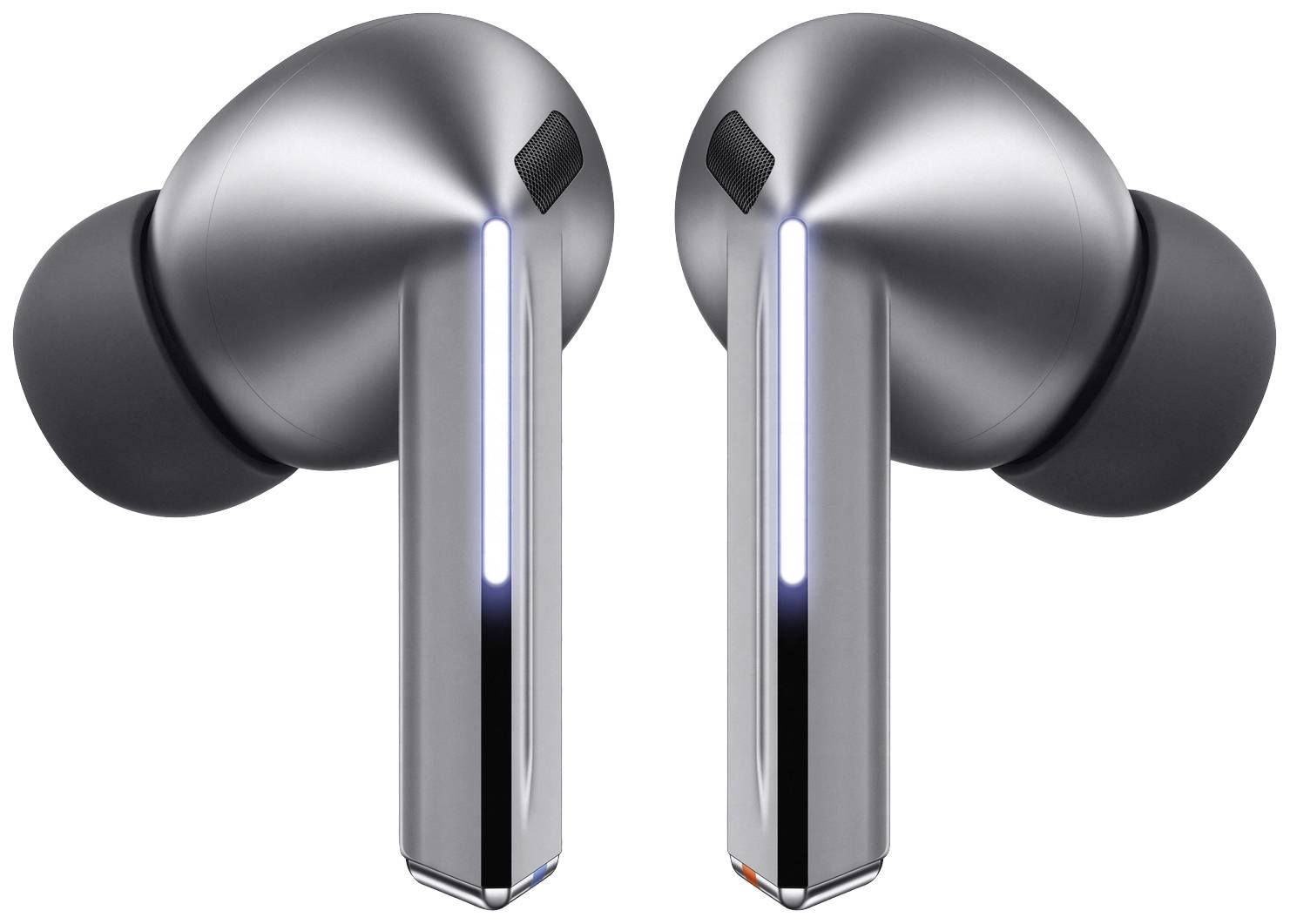 Samsung Buds3 Pro HiFi In Ear Kopfhörer Bluetooth® Stereo Grau Noise Cancelling Ladecase, Wasserabweisend