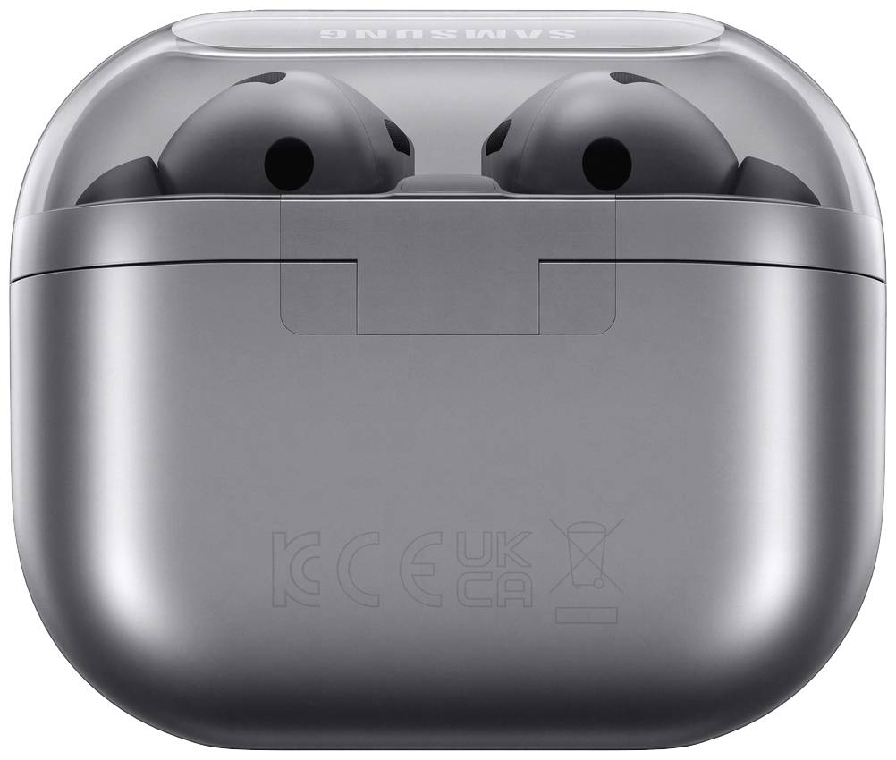 Samsung Buds3 Pro HiFi In Ear Kopfhörer Bluetooth® Stereo Grau Noise Cancelling Ladecase, Wasserabweisend