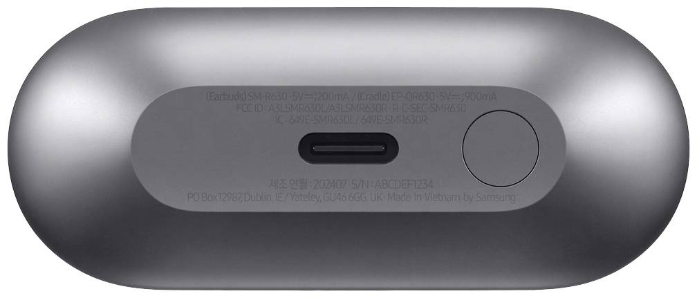 Samsung Buds3 Pro In Ear Kopfhörer Bluetooth® Stereo Grau Noise Cancelling Ladecase, Wasserabweisend HiFi