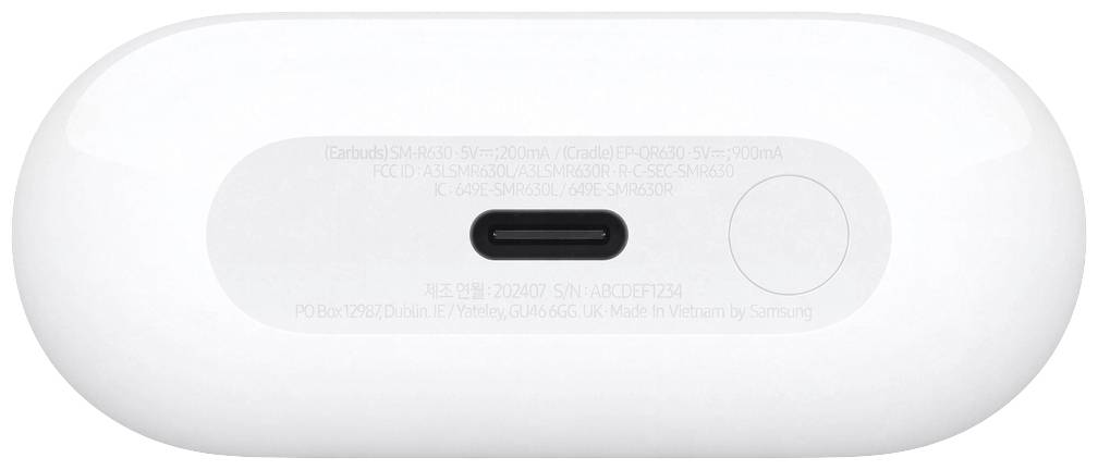 Samsung Buds3 Pro On Ear Kopfhörer Bluetooth® Stereo Weiß Noise Cancelling Ladecase, Wasserabweisend HiFi