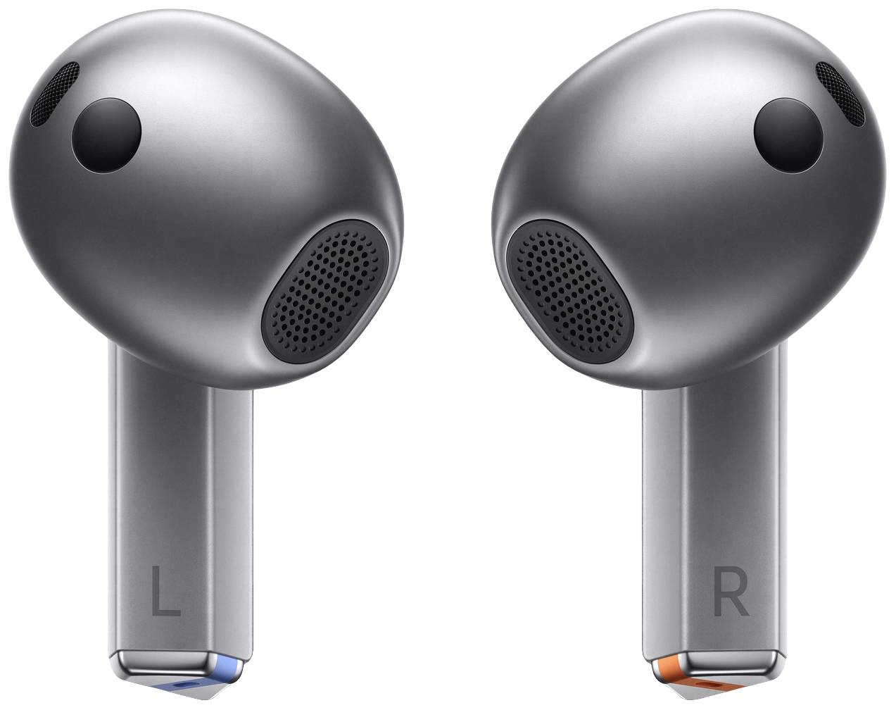 Samsung Galaxy Buds3 In Ear Kopfhörer Bluetooth® Stereo Grau Noise Cancelling Ladecase, Wasserabweisend HiFi