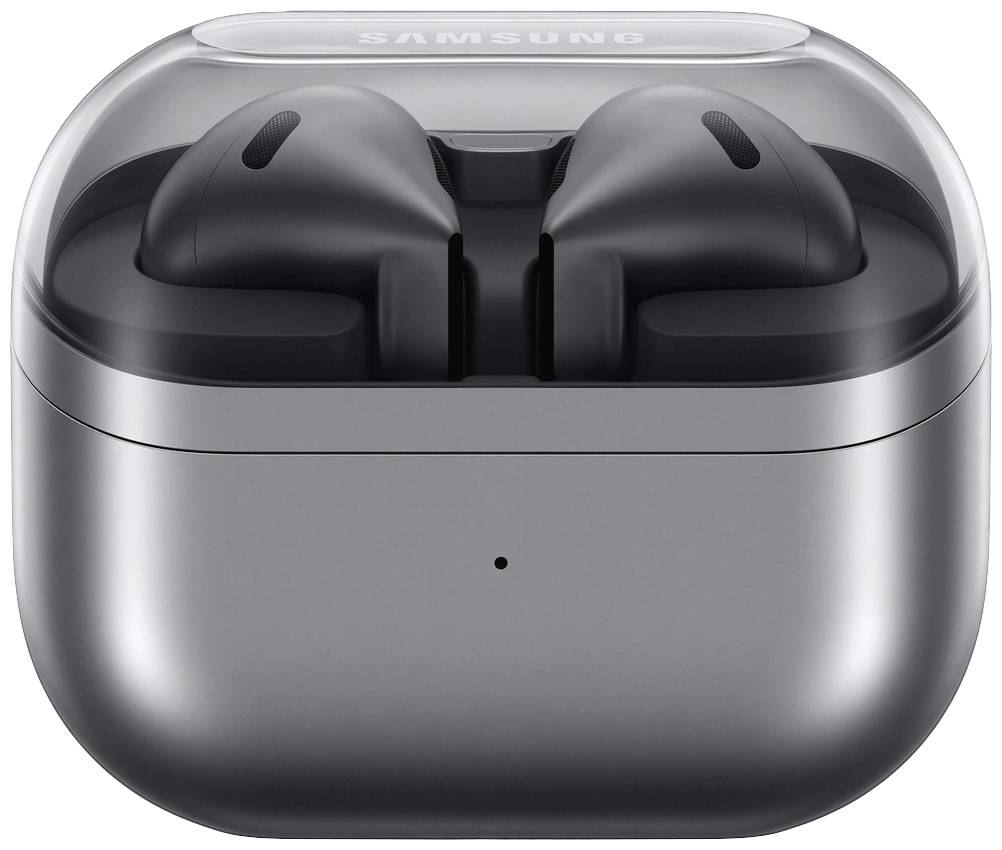 Samsung Galaxy Buds3 In Ear Kopfhörer Bluetooth® Stereo Grau Noise Cancelling Ladecase, Wasserabweisend HiFi