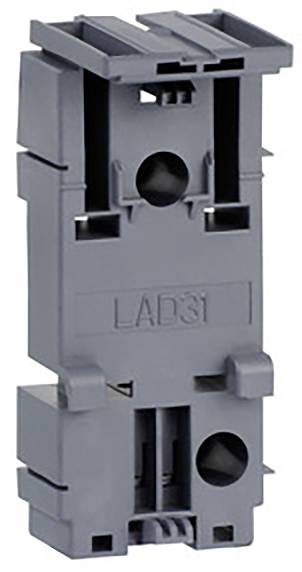 Graues elektrisches Schaltgerät, rechteckige Form, Beschriftung 'LAD31'.