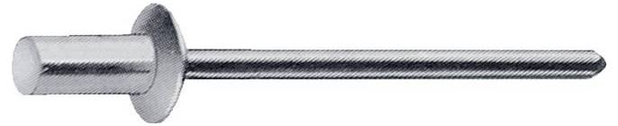 Gesipa 1453914 Dicht-Blindniete Stahl nicht rostend Kupfer 500St.