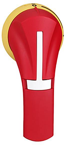Rote und gelbe USB-Handy-Ladekabel-Hülle in Mikrofon-Form.