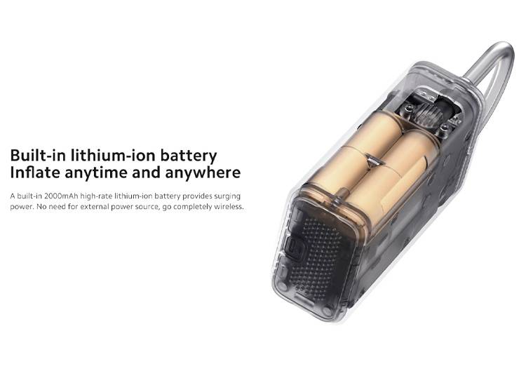 Xiaomi 46422 Kompressor Portable Electric Air Compressor 2 10.3 bar Automatische Abschaltung, Aufbewahrungs-Box/-Tasche