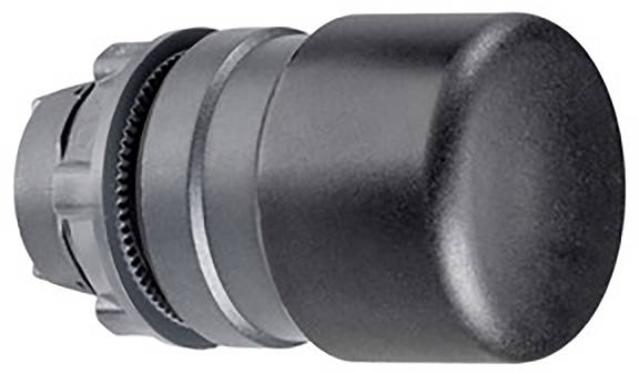 Ein schwarzer, zylindrischer Drehregler mit geriffeltem Rand aus Metall. Geeignet zur Steuerung in technischen Geräten.