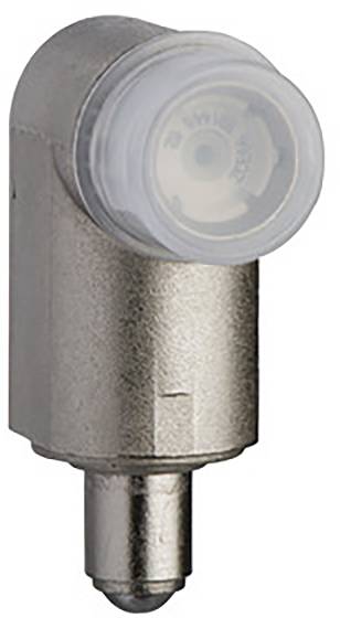 Nahaufnahme eines Heizkörpers-Entlüftungsventils aus Metall mit sichtbarem Kunststoffknopf oben zur manuellen Luftentlüftung.