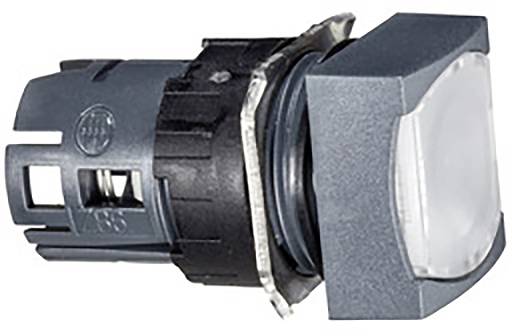 Lichttaster in dunkler Farbe, quadratisch, mit transluzenter Abdeckung. Elektronische Komponente zur Steuerung oder Signalgebung.