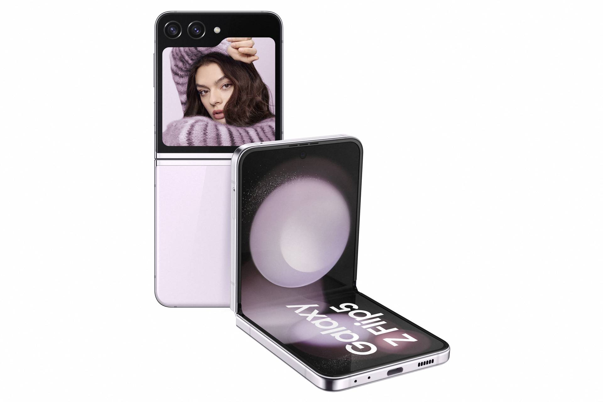 Samsung Galaxy Z Flip 5 5G 256 GB Lavendel 17 cm (6.7 Zoll) Klapp-Handy