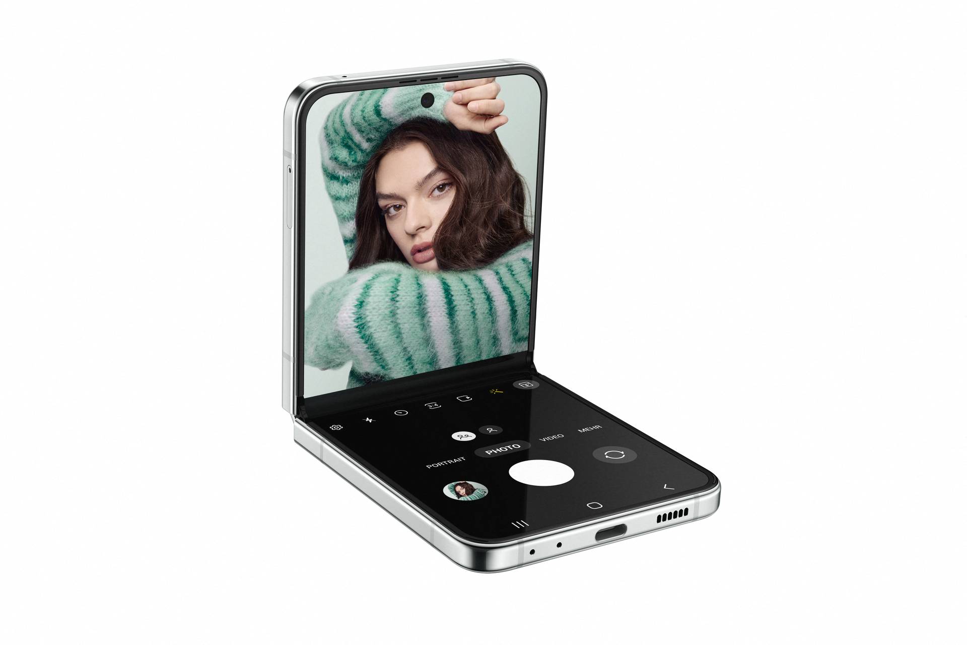 Samsung Galaxy Z Flip 5 5G 256 GB Mint 17 cm (6.7 Zoll) Klapp-Handy