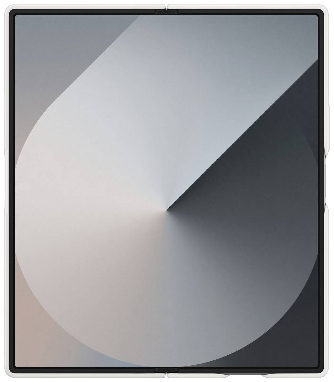 Samsung Silicone Stand Case Galaxy Z Fold6 5G Weiß Mit Standfuß, Mit Handschlaufe EF-MF956TWEGWW