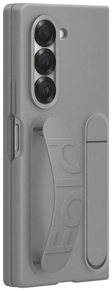 Samsung Silicone Stand Case Galaxy Z Fold6 5G Grau Mit Standfuß, Mit Handschlaufe EF-MF956TJEGWW