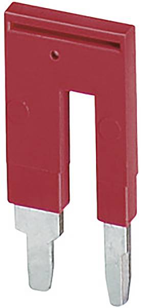 Rotes Flachsicherungsadapter, der zur Aufnahme von Flachsicherungen für elektrische Anwendungen verwendet wird.