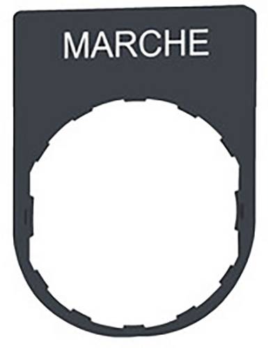 Schneider Electric ZBYP2103 Schildträger 10 St.