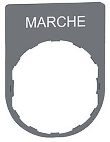 Schneider Electric ZBYP2103C0 Schildträger 10 St.