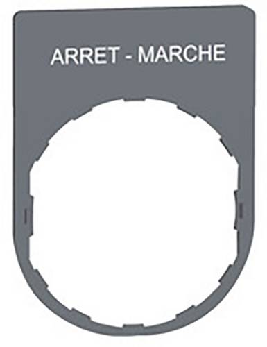 Schneider Electric ZBYP2166C0 Schildträger 10 St.