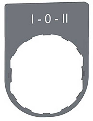 Schneider Electric ZBYP2186C0 Schildträger 10 St.