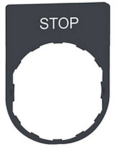 Schneider Electric ZBYP2304 Schildträger 10 St.