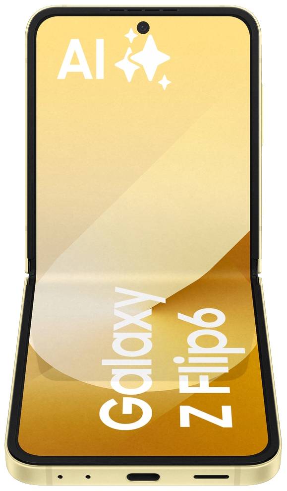 Samsung Galaxy Z Flip6 5G 256 GB Gelb 17 cm (6.7 Zoll) Smartphone