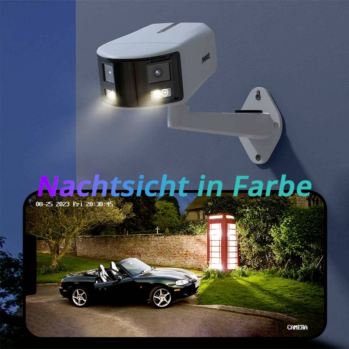 Annke I91DW I91DW LAN IP Überwachungskamera 4096 x 1840 Pixel