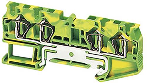 Schneider Electric Linergy Erdungsklemme, 4mm2, eine Ebene, 2x2, Feder, grün-gelb NSYTRR44PE Inhalt