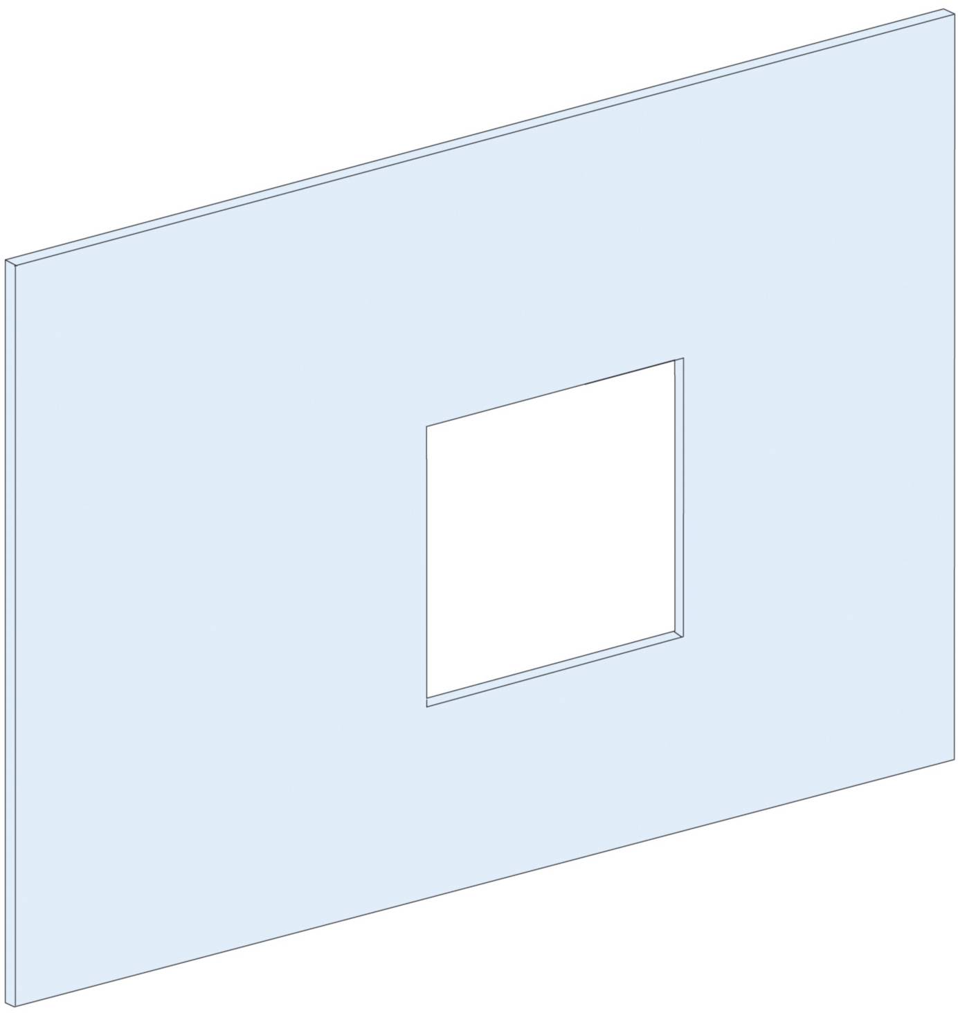 Schneider Electric PrismaSeT-P, Frontplatte, ComPacT NSX/NSX Vigi400-630 3-4polig,vertikal,Breite=650mm,Höhe=9Module Inhalt: 1St.